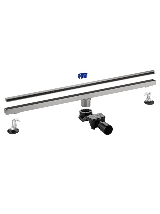 Душевой трап 90 см, Wonzon & Woghand, WW-65409M-BR цвет: никель