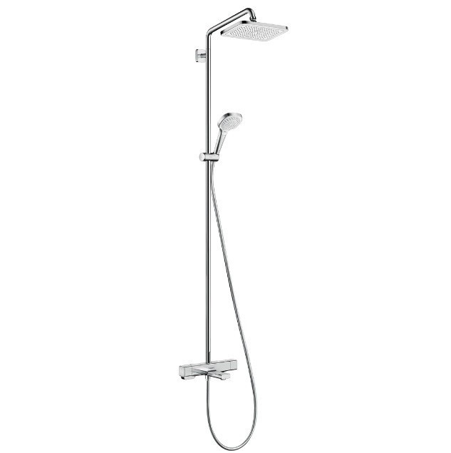 Душевая система с термостатом для ванны Croma E Hansgrohe, хром арт. 27687000