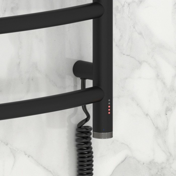 Сунержа Электрический полотенцесушитель 500x500, Галант 4.0, 31-0831-1050 цвет: матовый чёрный