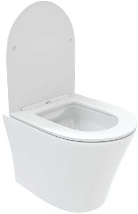 Унитаз подвесной Lotis Andrea L305757W сиденье микролифт, цвет белый