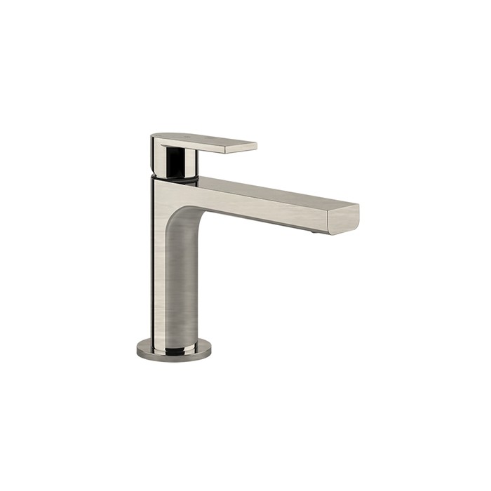 Смеситель для раковины, на 1 отв, Gessi Emporio Via manzoni, finox brushed nickel арт. 38606#149