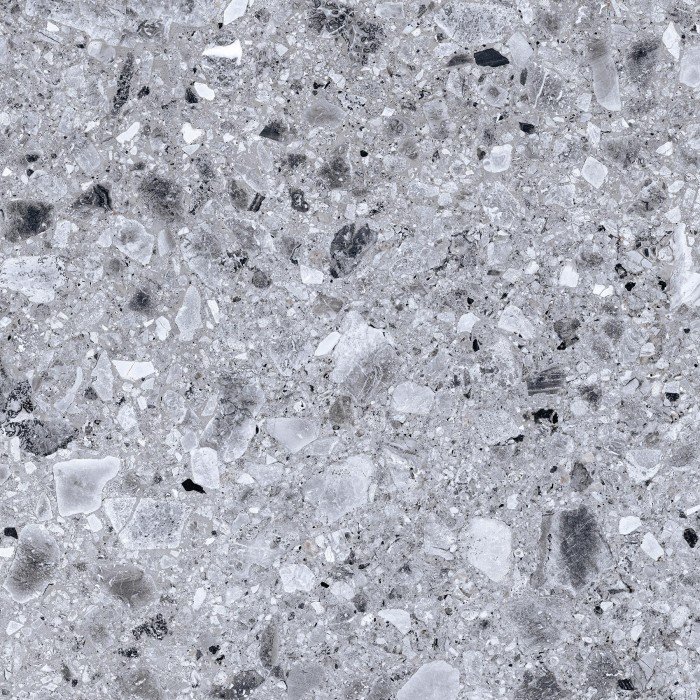 Плитка k-331/mr light grey 60х60 KERRANOVA Terrazzo арт. K-331/MR/600x600x9