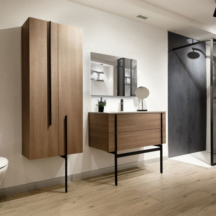 Зеркало 800х600, c подсветкой и диммером, сенсорный выключатель, Azario Алмина - LED-00002256