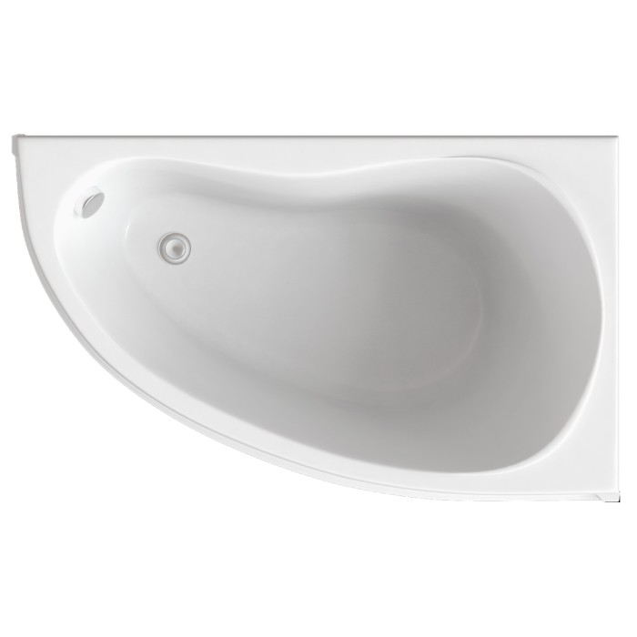 Акриловая ванна 150х90 пристенная, правая, Azario Олимп арт. ОЛВ0002