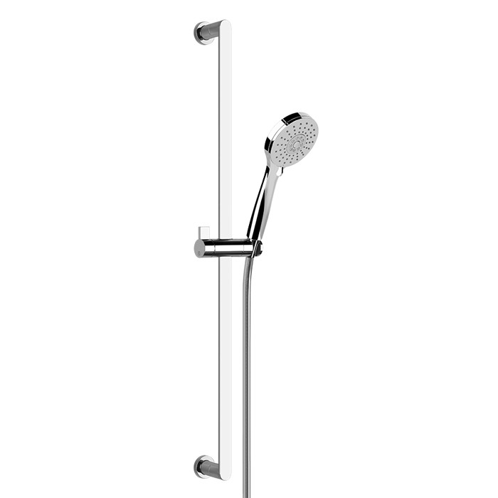 Душевой гарнитур, с ручным душем, на 3 позиции, шланг 1,5м, Gessi Emporio shower, хром арт. 47243#031