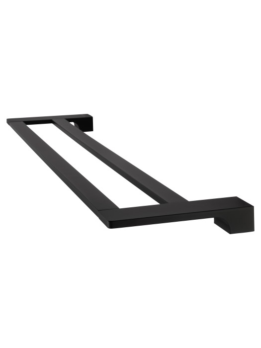 Полотенцедержатель двойной, Wonzon & Woghand Eclipse, WW-9111-BL цвет: черный