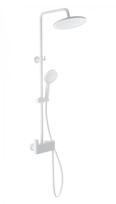 Душевая система с термостатом, Wonzon &amp; Woghand Muse, WW-B3110-MW цвет: белый