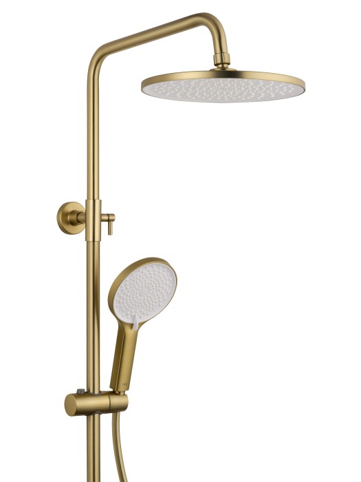 Душевая система с термостатом, Wonzon & Woghand The one, WW-B3094-BG цвет: золото