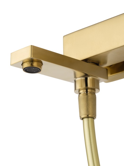 Смеситель для ванны с душем, Wonzon & Woghand Cube 2.0, WW-88037068-BG цвет: золото