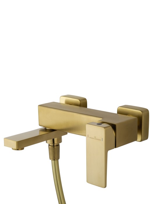 Смеситель для ванны с душем, Wonzon & Woghand Cube 2.0, WW-88037068-BG цвет: золото
