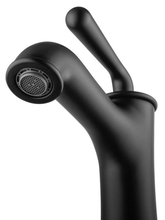 Смеситель для раковины, Wonzon & Woghand Steam, WW-88139008-MB цвет: черный