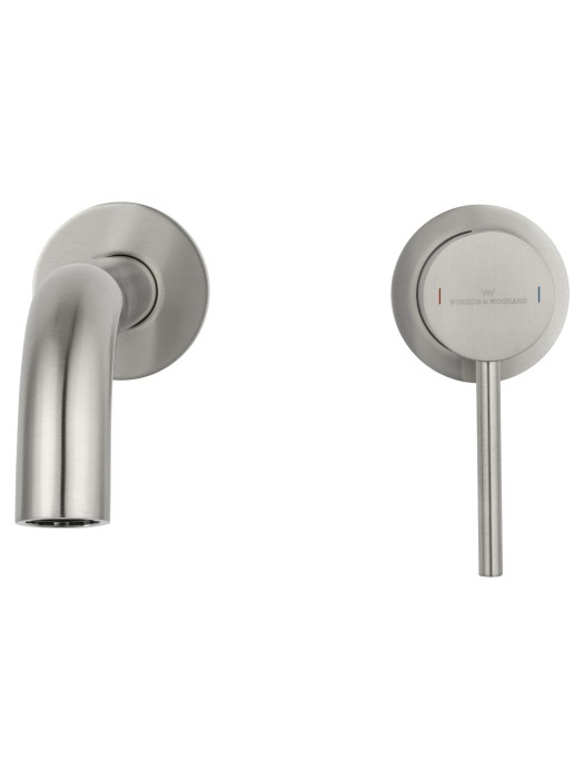 Смеситель для раковины встраиваемый, Wonzon & Woghand Stick, WW-88869017-BN цвет: никель