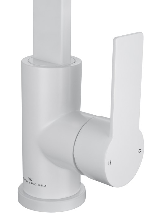 Смеситель для кухни, Wonzon & Woghand, WW-AE4550-MW цвет: белый