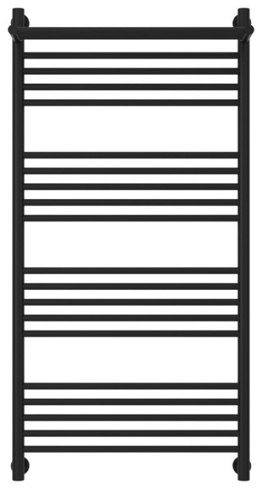 Сунержа Водяной полотенцесушитель 1200x600, Богема+ с 1 полкой, 31-0223-1260 цвет: матовый чёрный