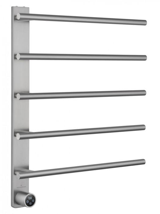 Полотенцесушитель электрический, Wonzon &amp; Woghand Nurnberg, WW-AL345-BR цвет: никель