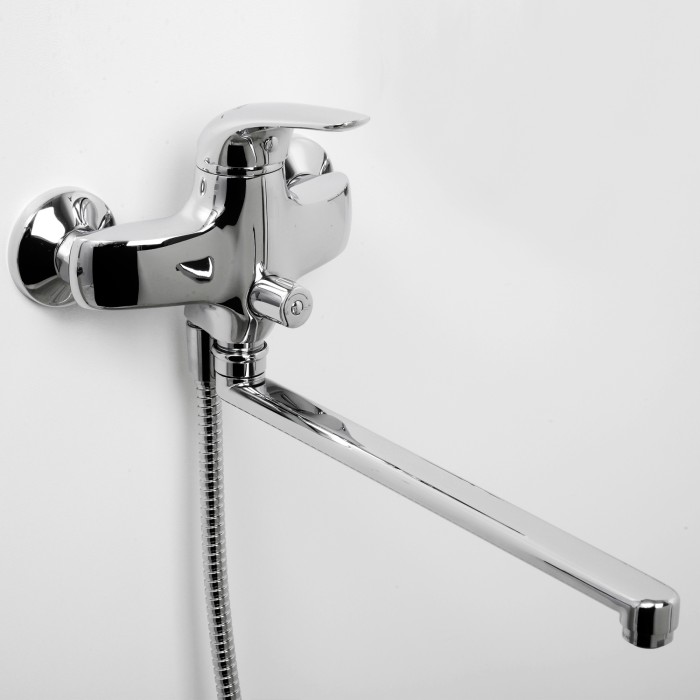 Смеситель для ванны с длинным изливом Rossel 2800 WasserKRAFT арт. 2802L