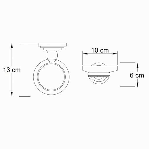 Мыльница WasserKRAFT Isar K-7300 арт. K-7329
