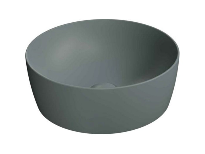 Раковина накладная 40х60х14 см, agave matte, санфаянс, Color-elements GSI арт. 903904