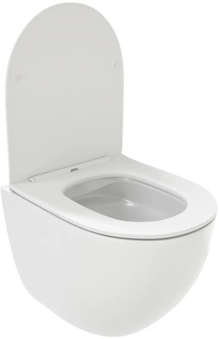 Унитаз подвесной Lotis Olivia L305758W сиденье микролифт, цвет белый 