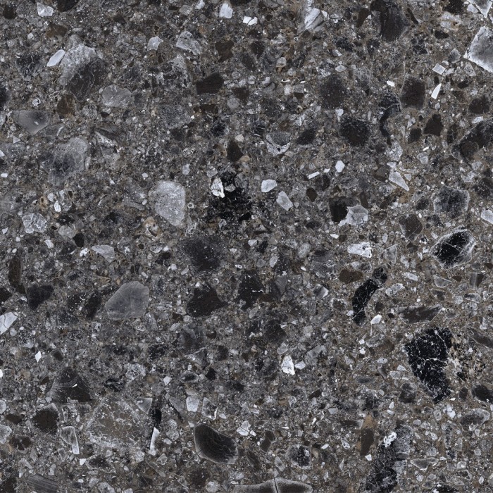 Плитка k-333/mr dark grey 60х60 KERRANOVA Terrazzo арт. K-333/MR/600x600x9