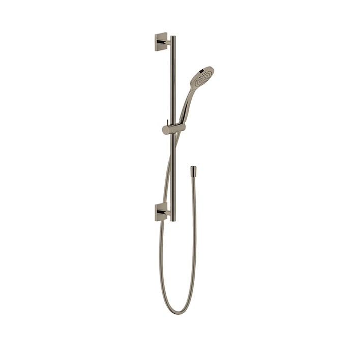 Душевой гарнитур, с ручным душем, легкой очистки, шланг 1,5м, Gessi Emporio shower, finox brushed nickel арт. 47314#149