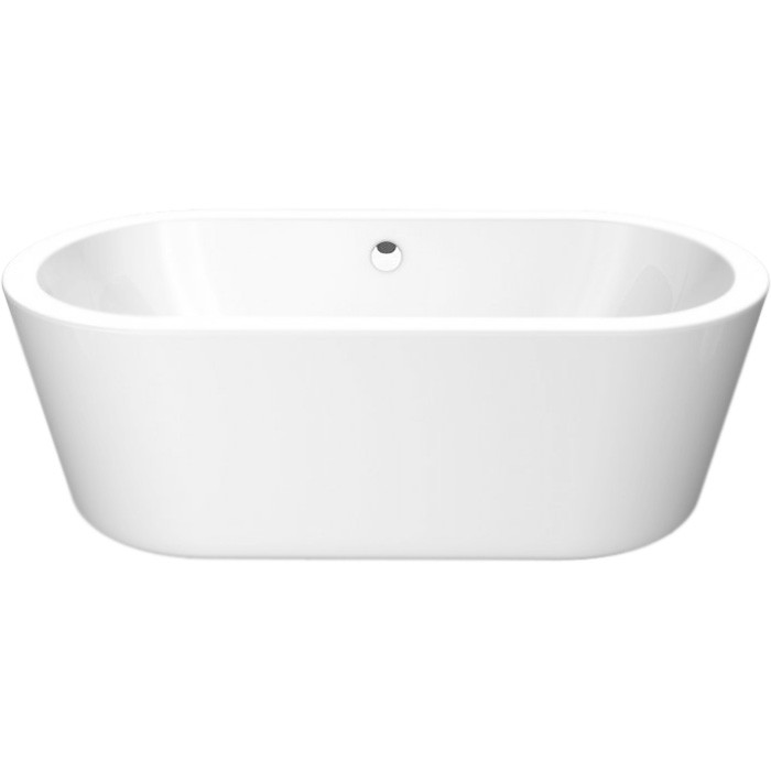 Акриловая ванна 177,5x80,5, отдельностоящая, овальная, BelBagno, белая арт. BB12-1775