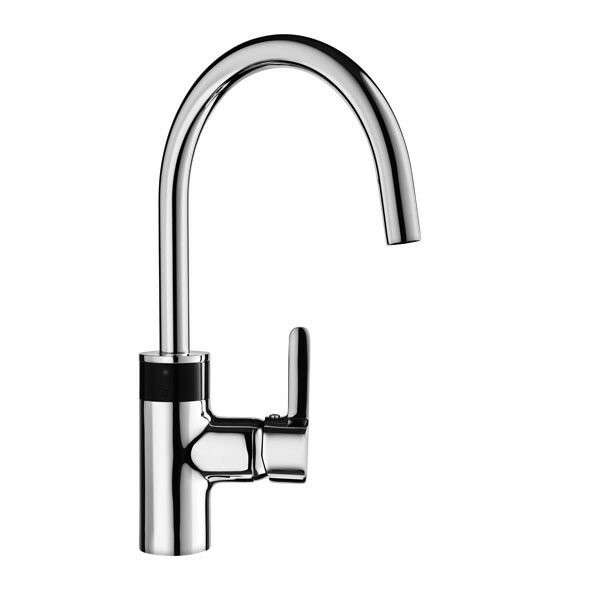 Электронный смеситель для кухни, 6 v, e-go Kludi, хром - 422100575