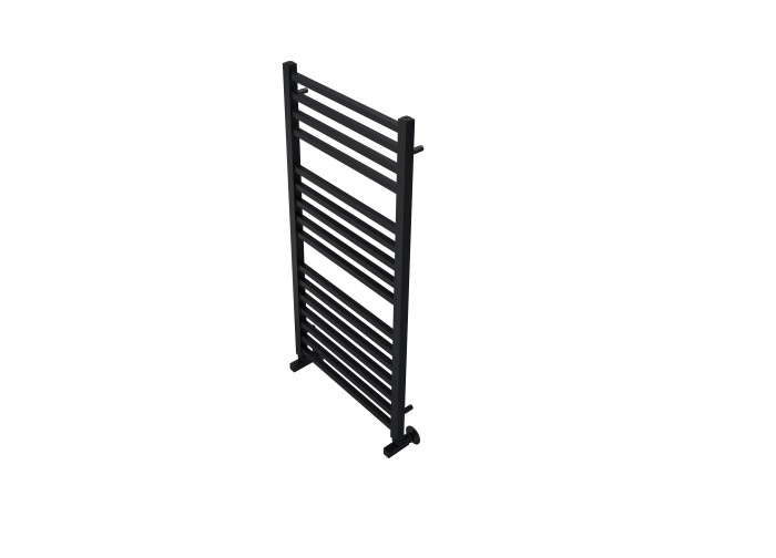 Полотенцесушитель водяной 500х1100 Aquatek Альтаир, черный муар арт. AQ KK1611BL