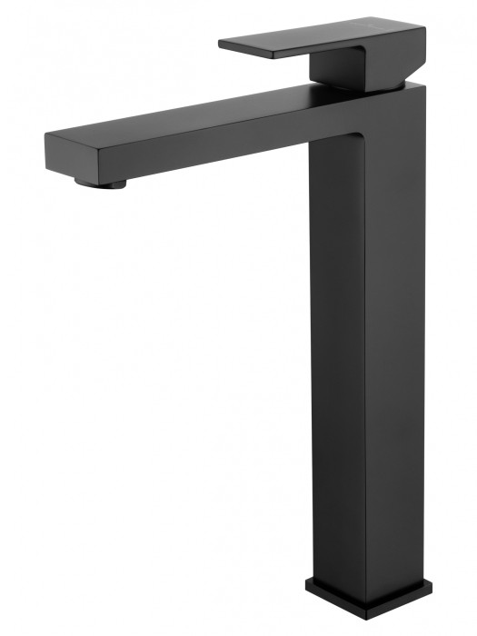 Смеситель для раковины высокий, Wonzon &amp; Woghand Cube, WW-88239016-MB цвет: черный