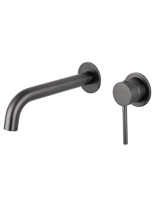 Смеситель для раковины встраиваемый, Wonzon &amp; Woghand Stick, WW-88869017-BGM цвет: графит