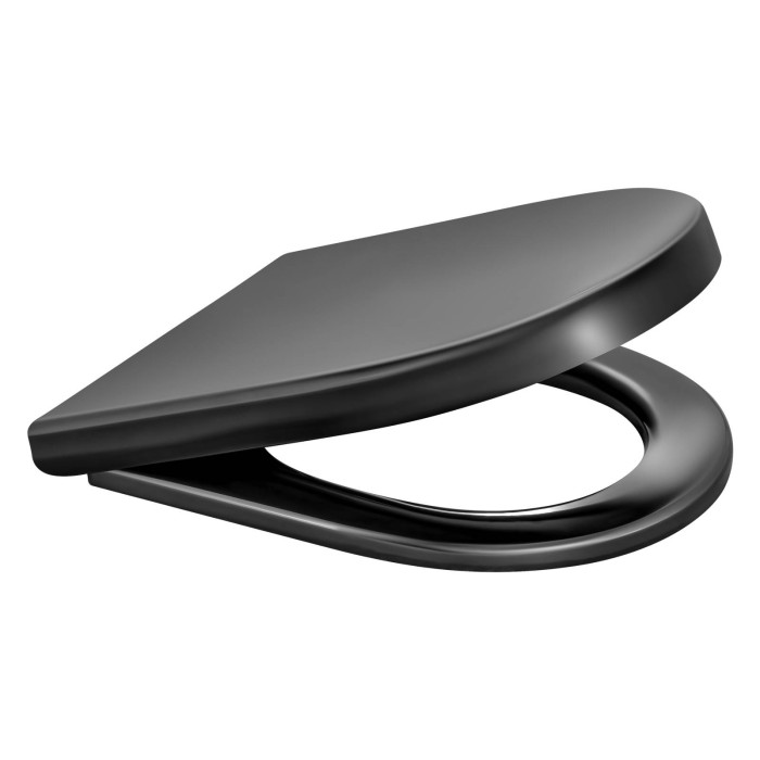Сиденье для унитаза Berges Geo black SO   арт. 015113