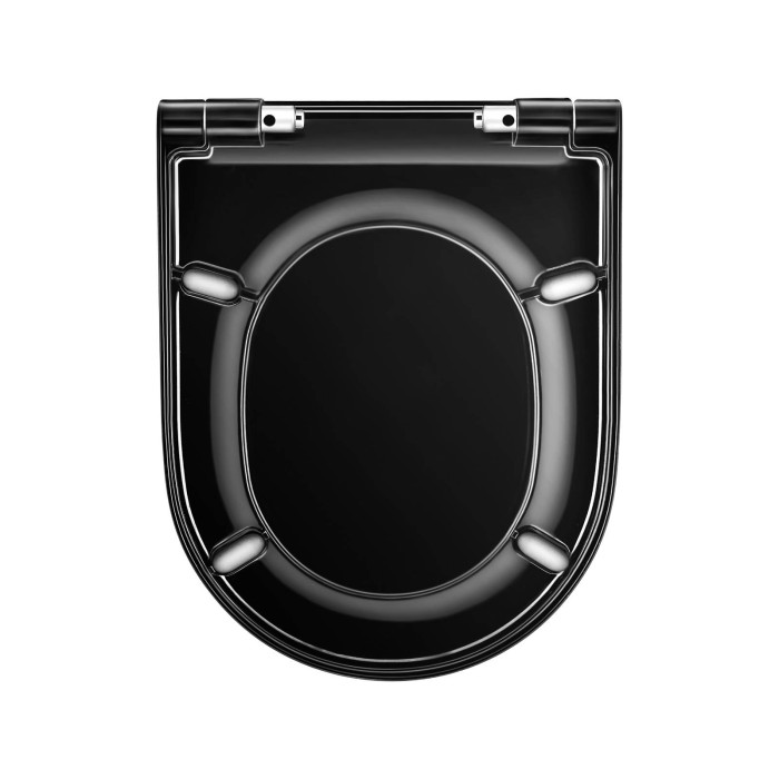 Сиденье для унитаза Berges Geo black SO   арт. 015113