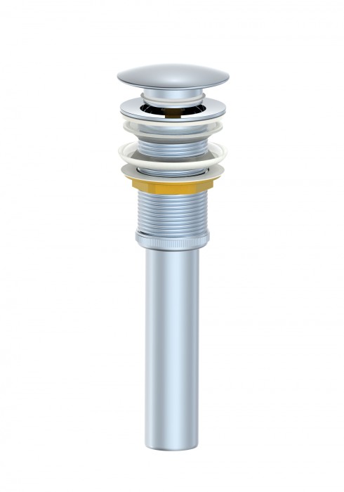 Донный клапан для раковины 1 1/4, Wonzon &amp; Woghand, WW-88SS04-CR цвет: хром