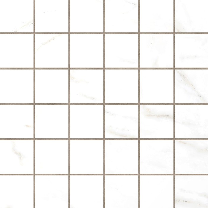 Мозаика id01(5х5) white непол.30х30 ESTIMA Ideal арт. 33680