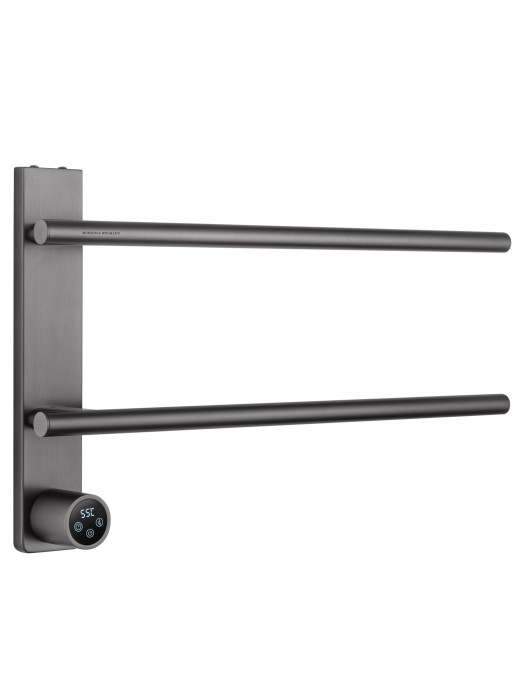 Полотенцесушитель электрический, Wonzon &amp; Woghand Nurnberg, WW-AL342-GM цвет: графит