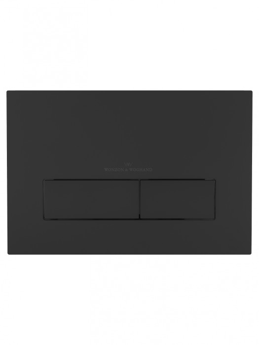 Кнопка смыва для инсталляции механическая, Wonzon &amp; Woghand, WW-IB224-MB цвет: черный