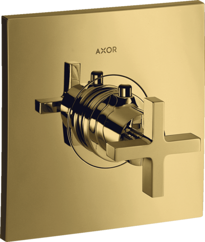 Термостат HighFlow Citterio Axor, полированное золото арт. 39716990