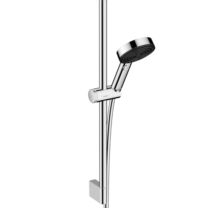 Душевой гарнитур Relaxation cо штангой 65см Pulsify Select S Hansgrohe, хром арт. 24160000