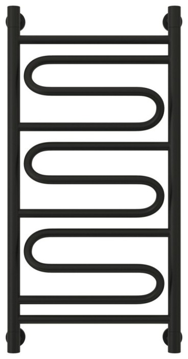 Сунержа Водяной полотенцесушитель 800x400, Элегия+, 31-0205-8040 цвет: матовый чёрный