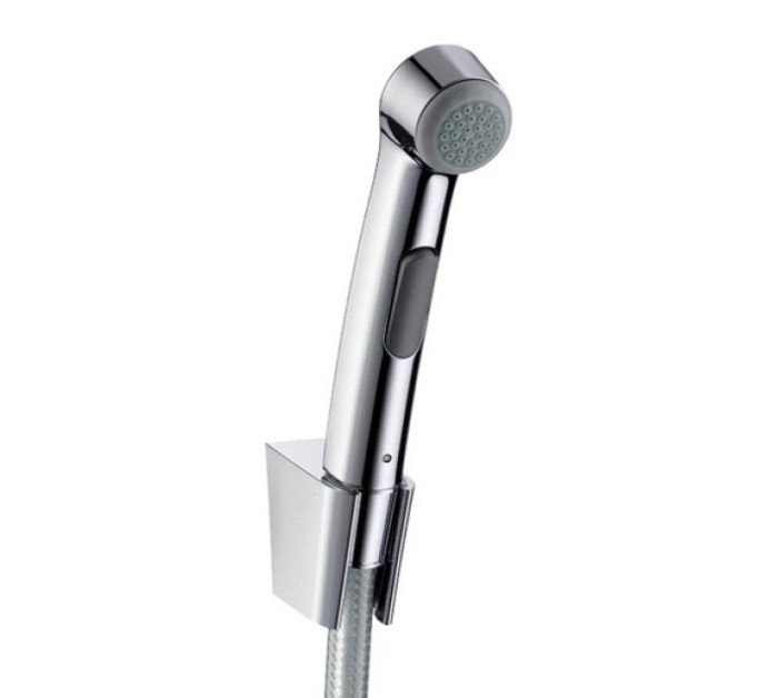 Гигиенический душ с держателем и шлангом 160см Hansgrohe, хром арт. 32128000