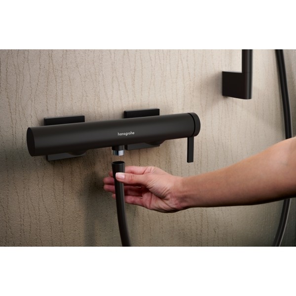 Смеситель для душа, Hansgrohe Tecturis E, чёрный арт. 73620670