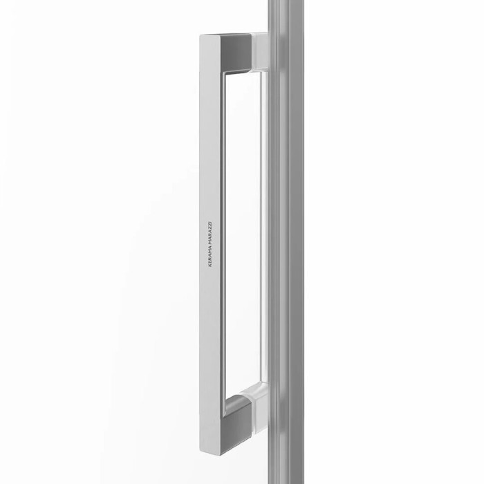 Душевая дверь раздвижная с функцией soft close, 120х210, Cristallo Kerama Marazzi, никель - CT.120.SD.BN