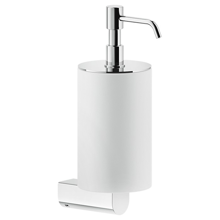 Дозатор для жидкого мыла настенный, Gessi Rilievo, хром арт. 59513#031