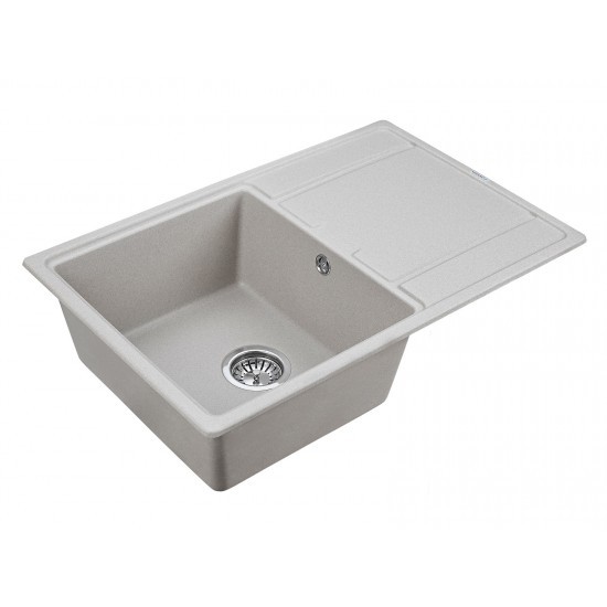 Мойка для кухни гранит 780х500 Paulmark FLUGEN 50-780, серый - PM217850-GR