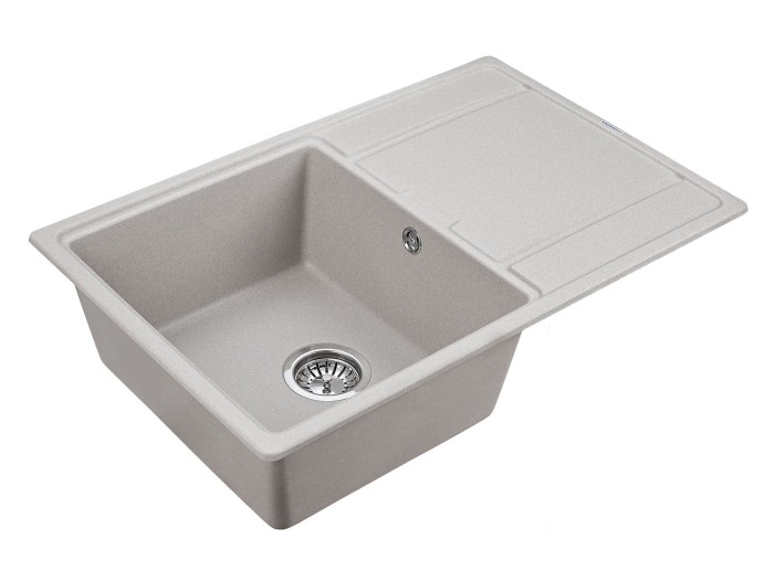 Мойка для кухни гранит 780х500 Paulmark FLUGEN 50-780, серый - PM217850-GR
