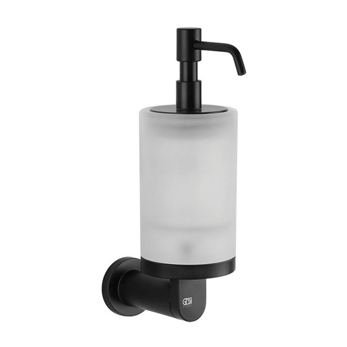 Дозатор для жидкого мыла, подвесной, сатинированное стекло, Gessi Emporio accessories, black xl арт. 38815#299