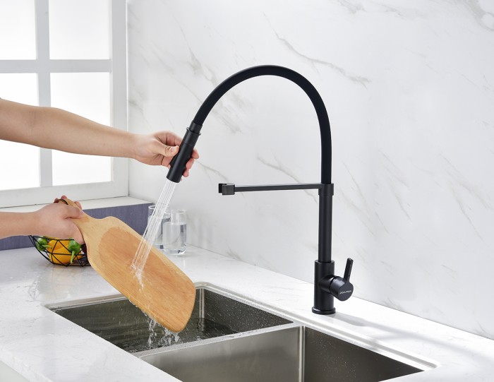 Смеситель для кухни  Paulmark HALT, антрацит - Ha214021-401