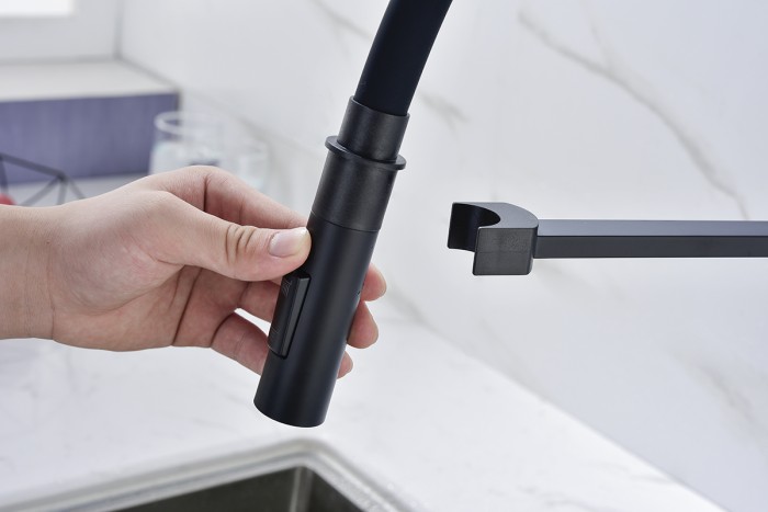 Смеситель для кухни  Paulmark HALT, антрацит - Ha214021-401