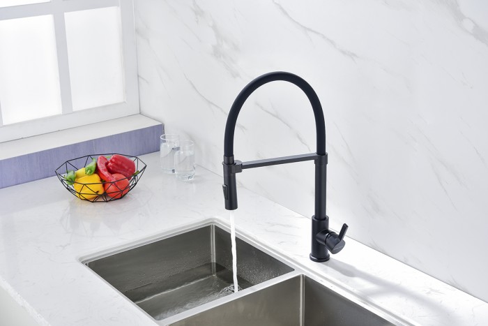 Смеситель для кухни  Paulmark HALT, антрацит - Ha214021-401