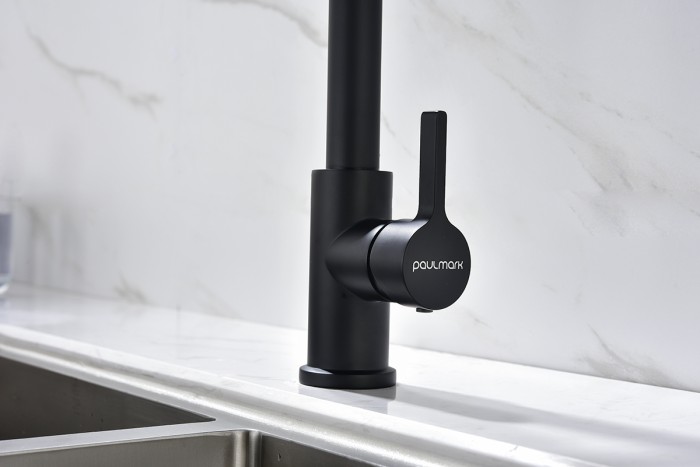Смеситель для кухни  Paulmark HALT, антрацит - Ha214021-401